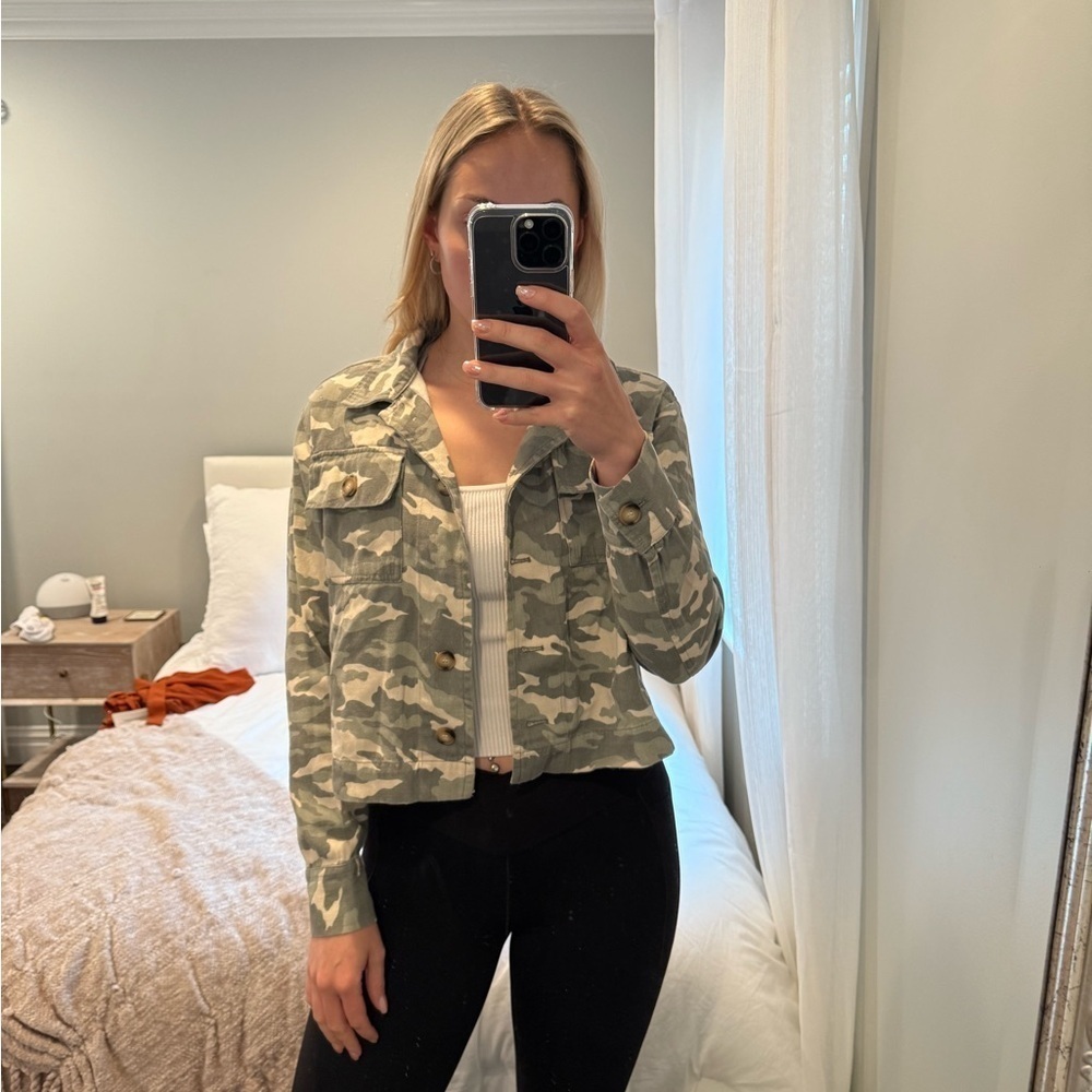 Camouflage Aqua jacket